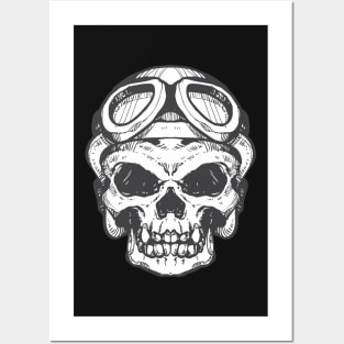 Human Skull Posters and Art